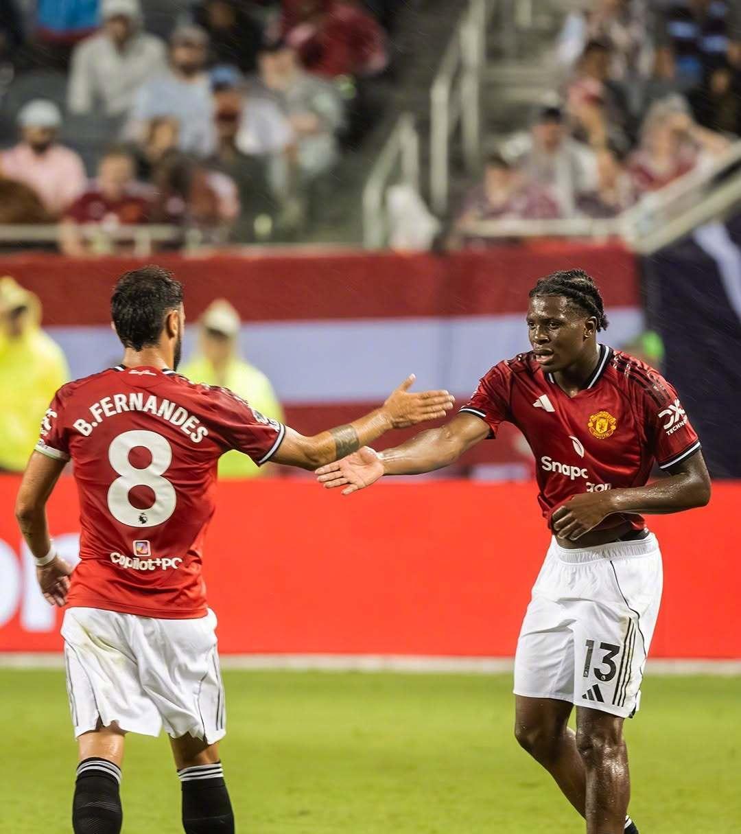 丹麦险胜曼联，特尔施特根送出助攻的简单介绍