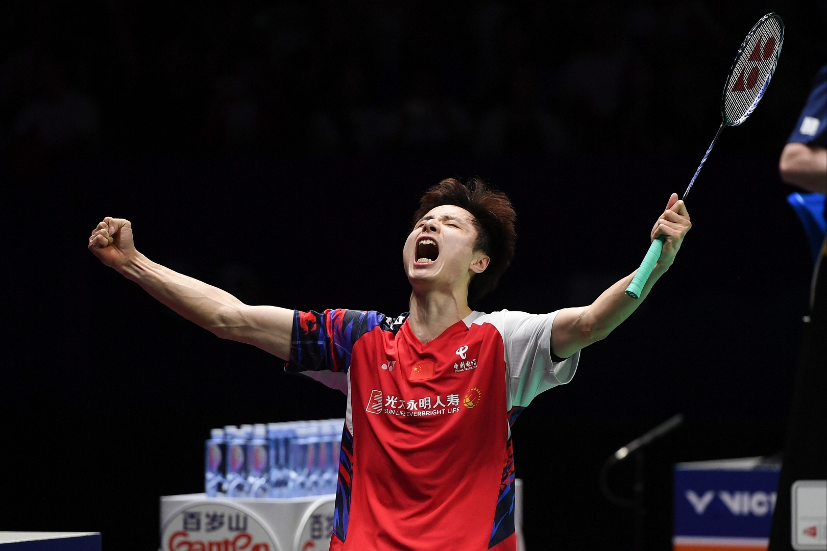 中国队横扫印度队,石宇奇点燃赛场 中国队横扫印度队,石宇奇点燃赛场